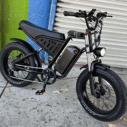 FREEGO E BIKE PEAK 1400W-30MPH-RANGE 60 MILES Motor Power: 750W Rear Hub (1400W Peak) Top Speed: City Mode: 28 MPH(45 km/h), Off-Road Mode: 50 MPH (80