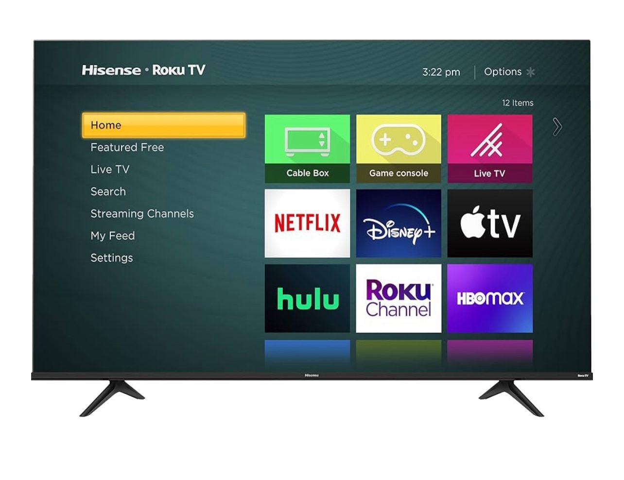 Hisense 50” 4K UHD Roku Smart TV