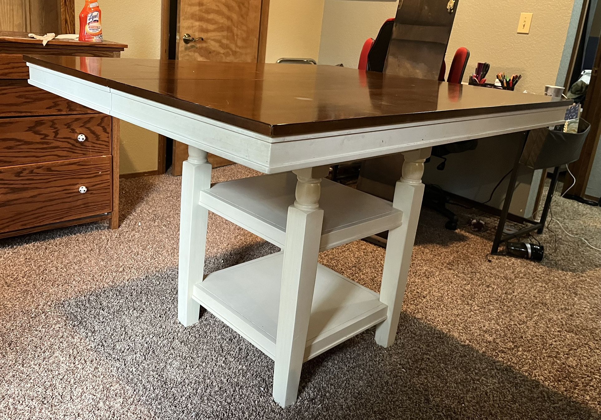 Dining Table with Leaf (counter Height)