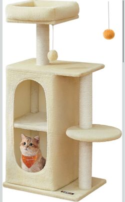 Cat tree tower cozy condo