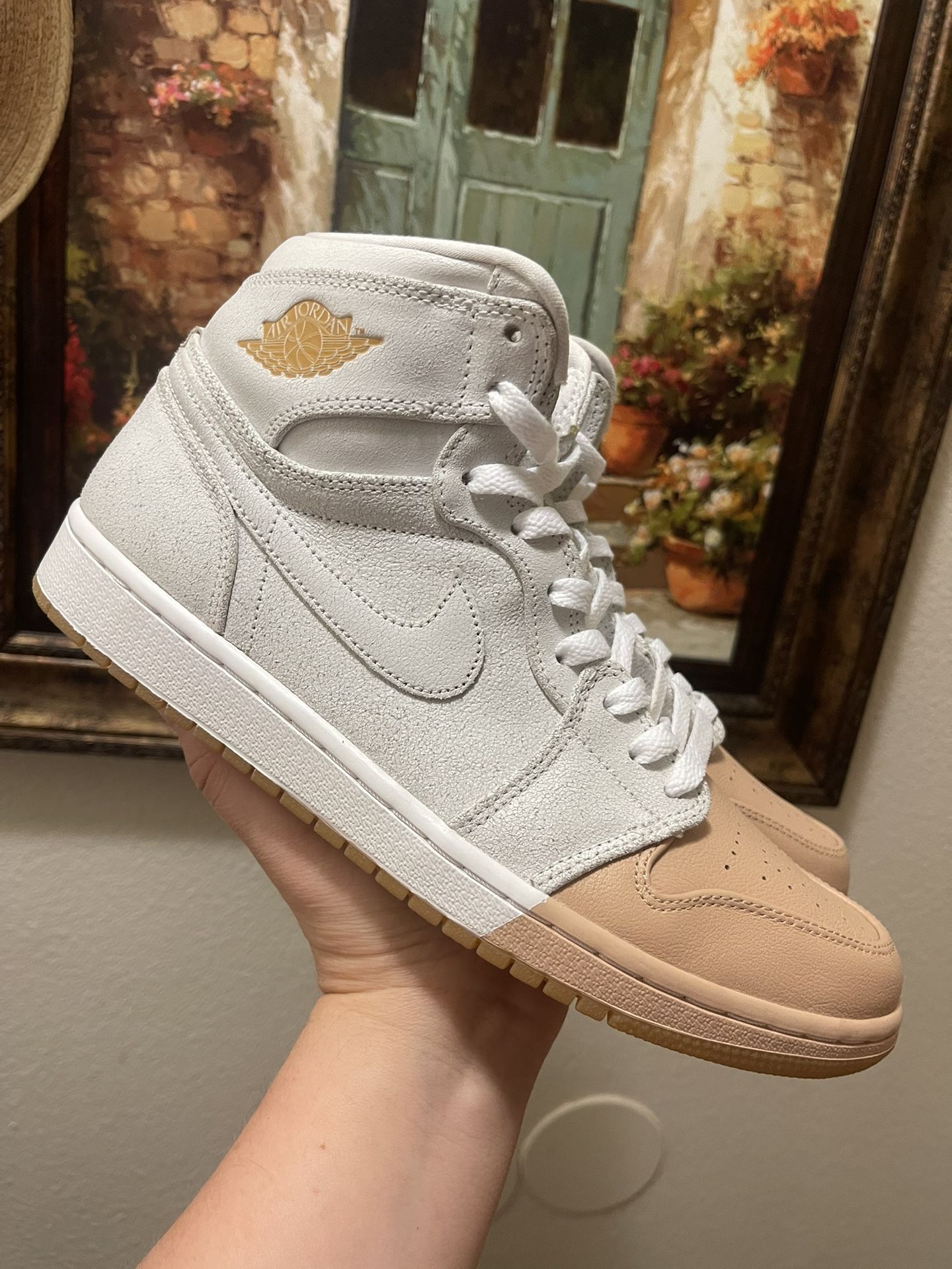 Jordan 1 Retro Premium High Dipped Toe sneakers