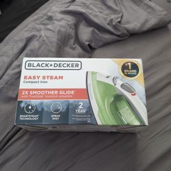 Black +Decker Clothing Iron