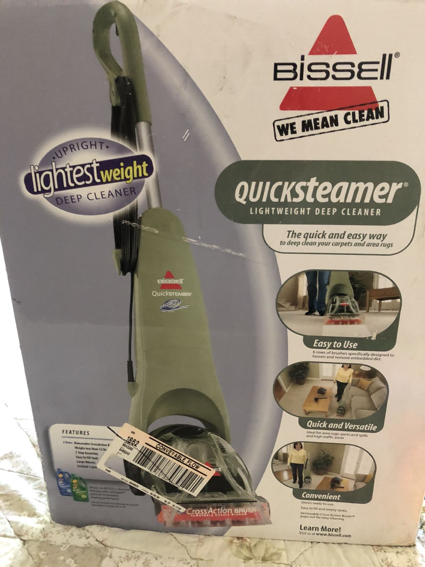 Bissell Carpet Cleaner (new)