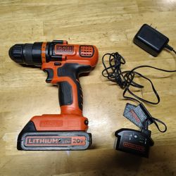 Black & Decker 20V Drill