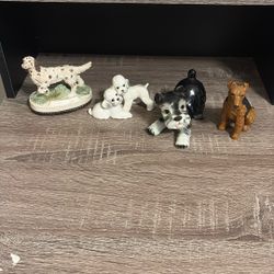 Variety Of Vintage Dogs (Great Starter Collection)
