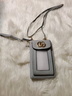 Light Blue Crossbody/wristlet