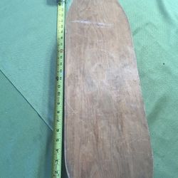 Vintage Antique Folding Wood 2 Sided Table Top Ironing Board