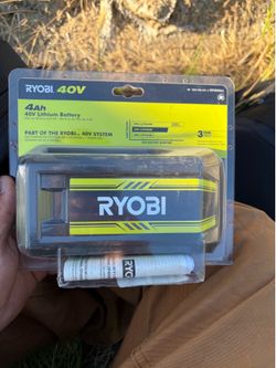 Ryobi 40volt 4Ah