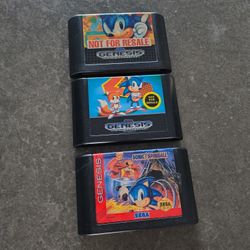 Sonic Sega Genesis Games 