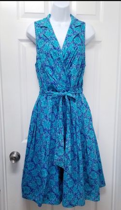 Evan Picone Floral Dress Sz 14