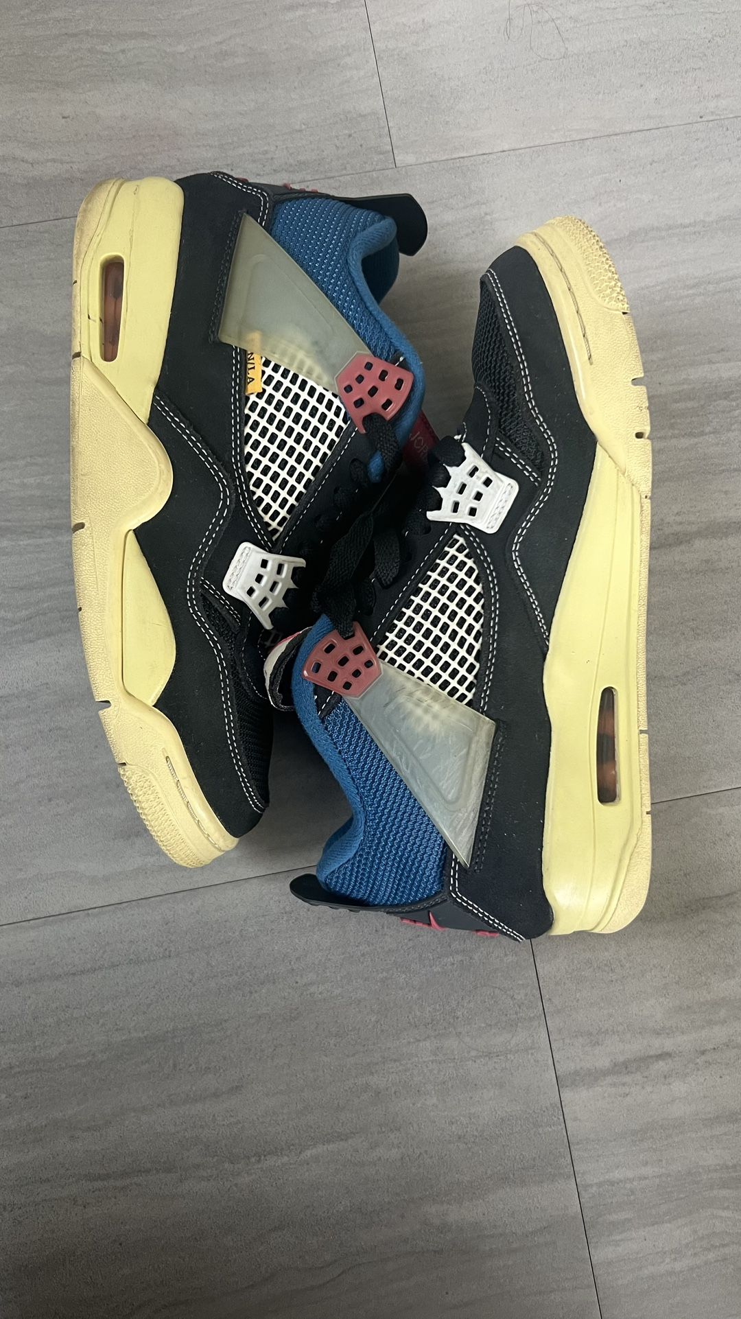 Jordan Union 4s Size 7