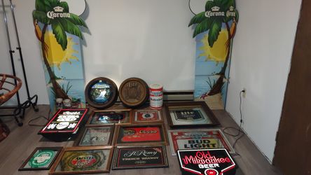 Beer/Bar Signs Mirrors Mugs Steins