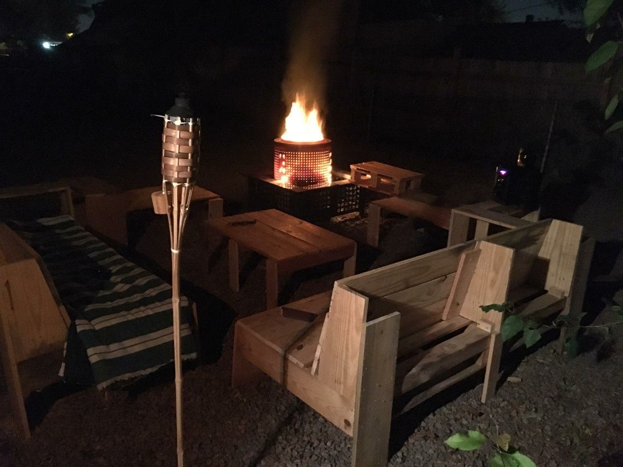 Stainless Steel Washer Drum Firepit