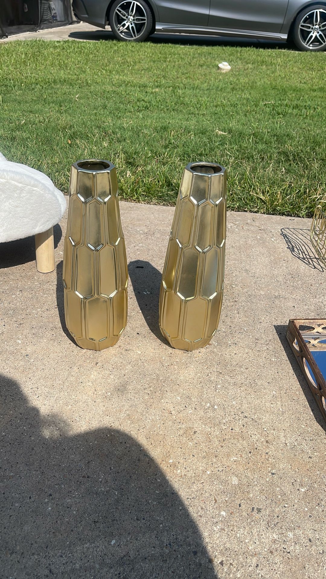 Gold Vases
