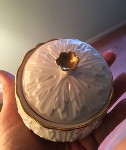 Vintage Lenox Large Trinket Box- Beautiful