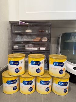 7 cans of Enfamil Formula