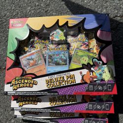 Deluxe Pin Collection First Partners Pokemon Box