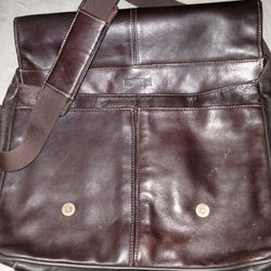 Kenneth Cole -Reaction-Leather Business Computer Tote 