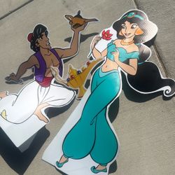 Cardboard Princess jasmin Theme