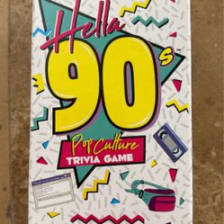 Hella 90’s Pop Culture Trivia Game