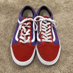 Custom Old Skool Vans Size 8men/9.5women