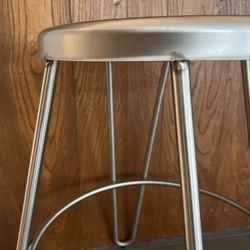 25” Height Metal Counter Stools 
