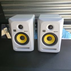 KRK Rokit 5 White Studio Speakers