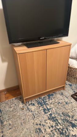 Natural wooden TV stand/dresser