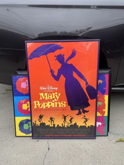 Mary Poppins Theatrical Poster Original