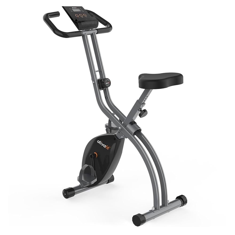 ATIVAFIT Exercise Bike Foldable Fitness Indoor Cycling
