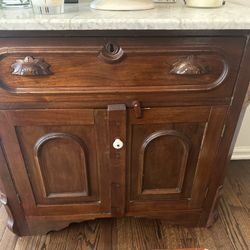 Small Antique Console  
