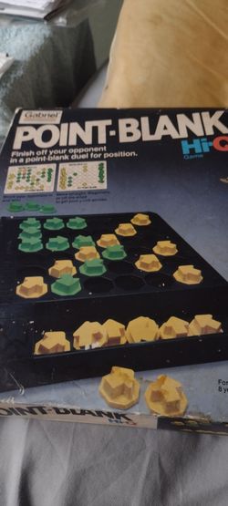 Game Point Blank by Gabriel vintage age for 8 + see below
