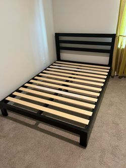 Zinus Metal Full Size Bed Frame with Headboard