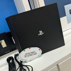 Sony Playstation 4 Pro - PS4 Pro 1TB Full Set With Controller 