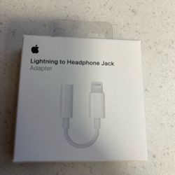 Lightning To Headphone Jack 
