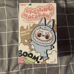 Unopened Exciting Macaron Labubu 