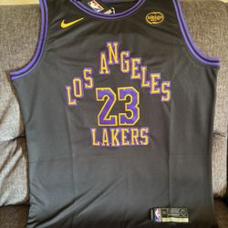 LA Lakers LeBron James City Edition Jersey