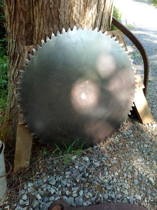 Vintage Large Saw Blade