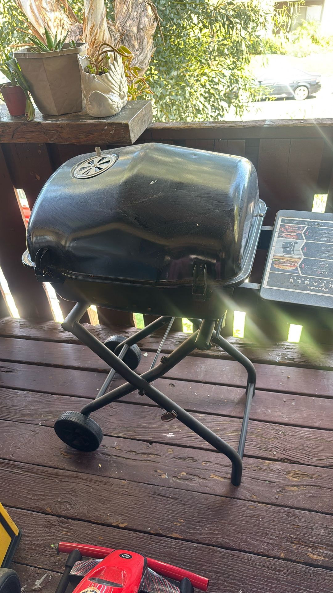 Grill Bbq Charcoal Outdoor Barbecue Black
