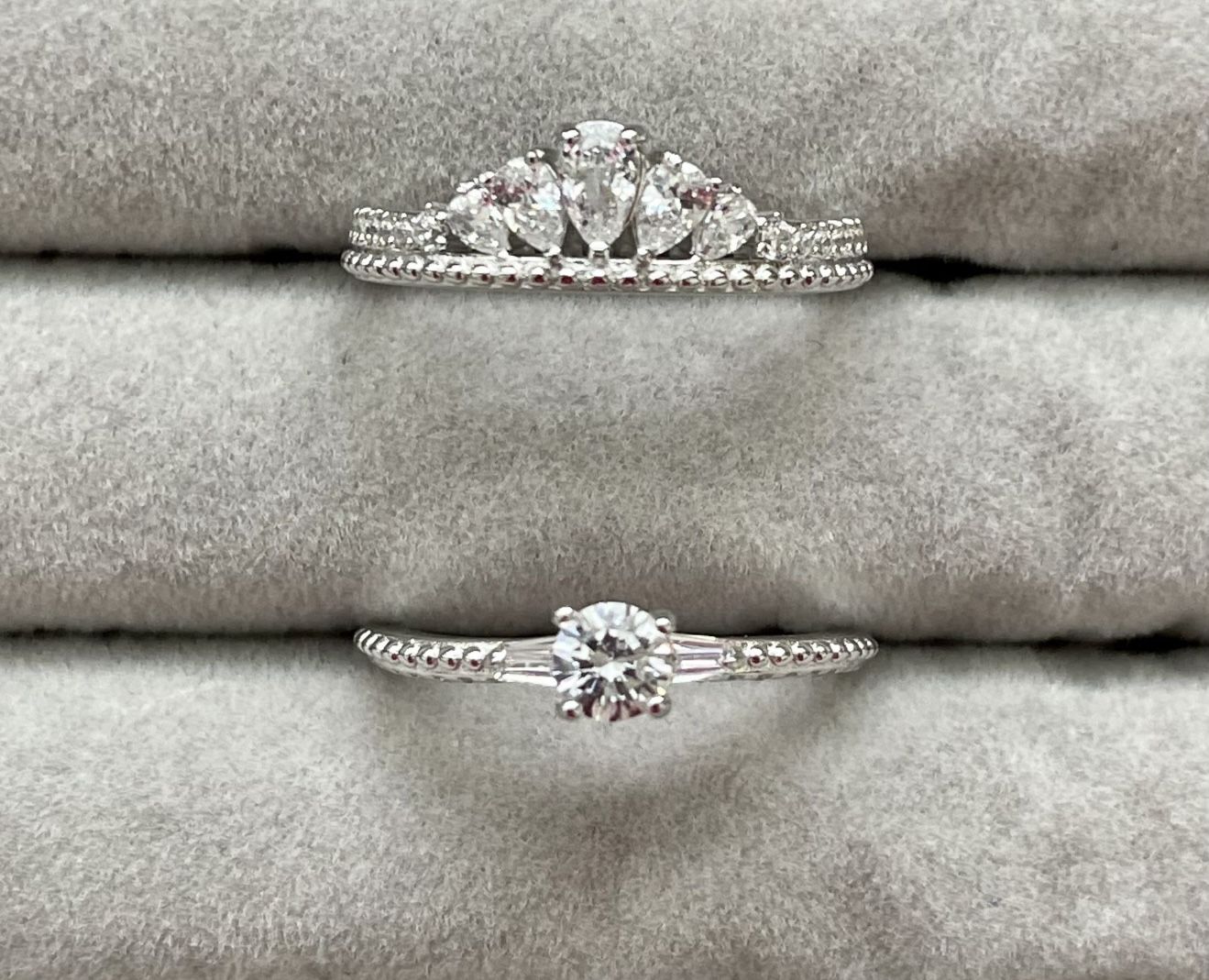 925 Sterling Silver Wedding Crown Stackable Crown Ring