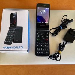 Flip Cell Phone: Alcatel GO Flip V 4051S 4G LTE Flip Cell Phone Verizon Wireless (Pick up🛒 In Bellevue) *Check Out My Other Posts 💕