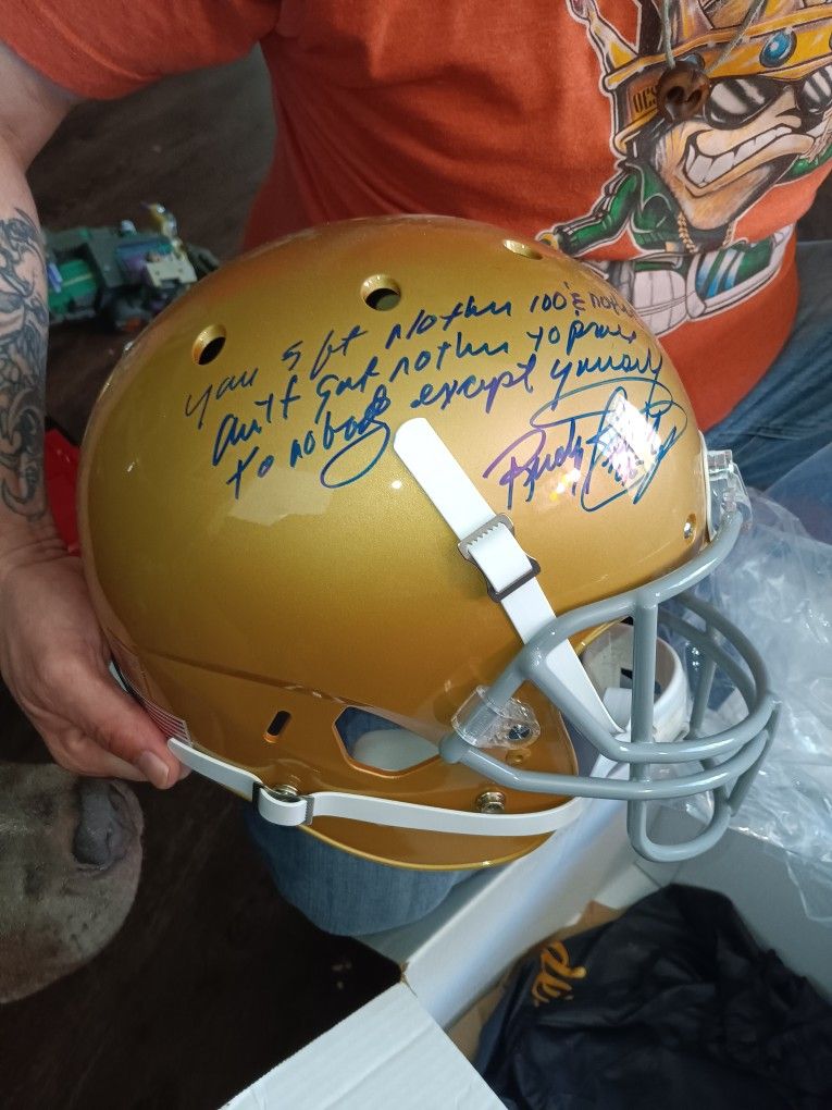 Autographed Helmet 