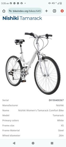 Nishik tamarack women bike