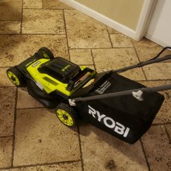 Ryobi Battery Powered Lawn Mower New