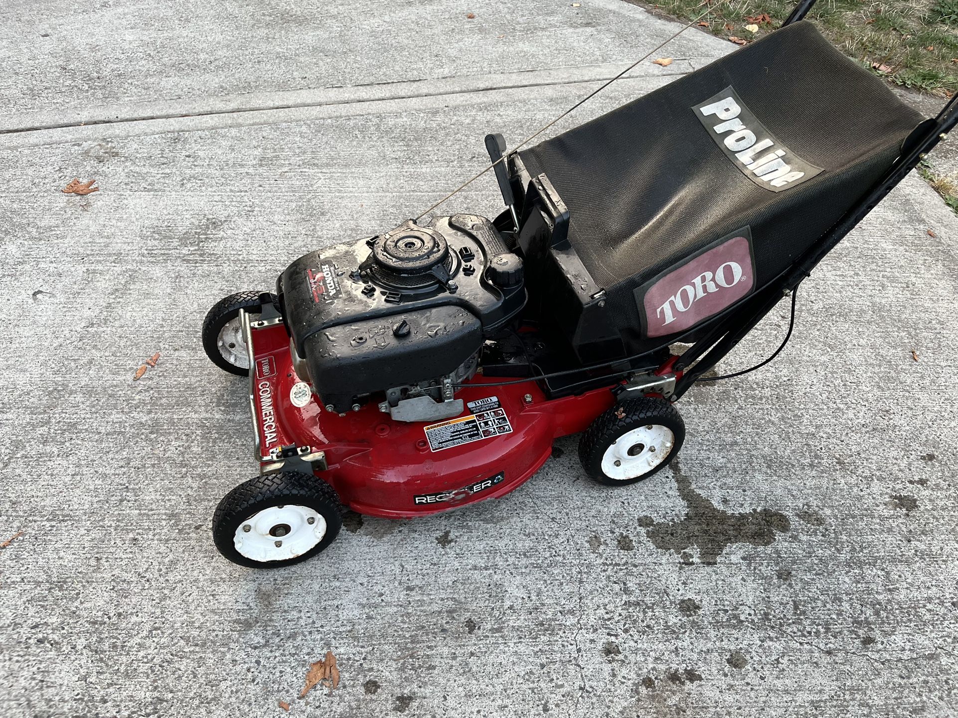 TORO LAWN MOWER COMERCIAL 