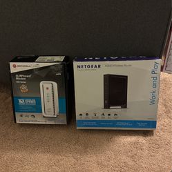 Router And Modem 