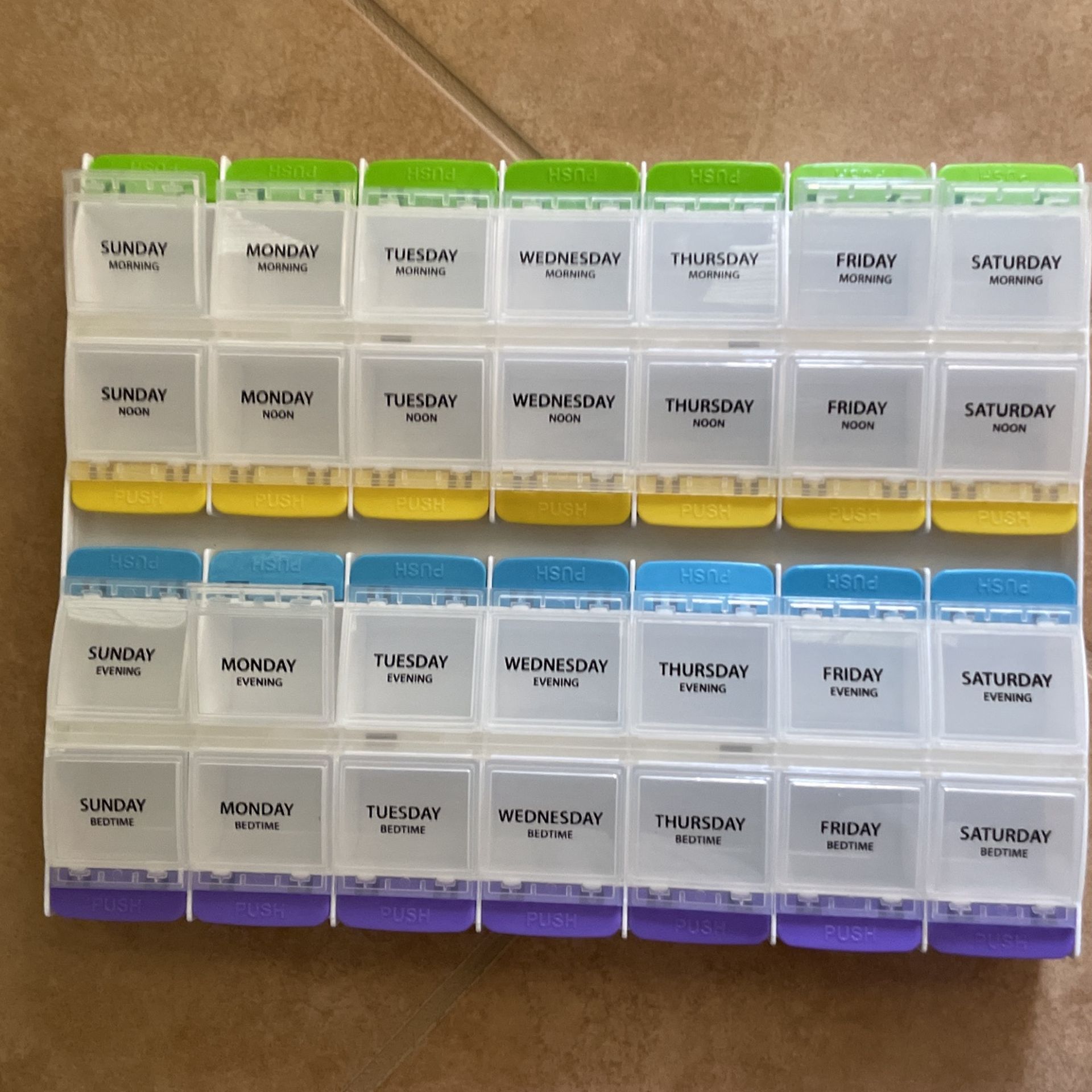 FREE Opened Extra Large 7 Day pill Oganizer