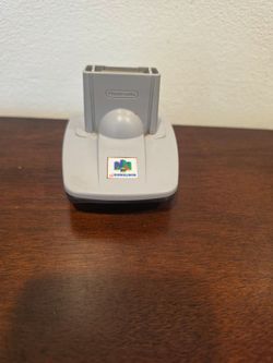 Nintendo 64 Transfer Pak Accessory - Gray (OEM, USA) Untested