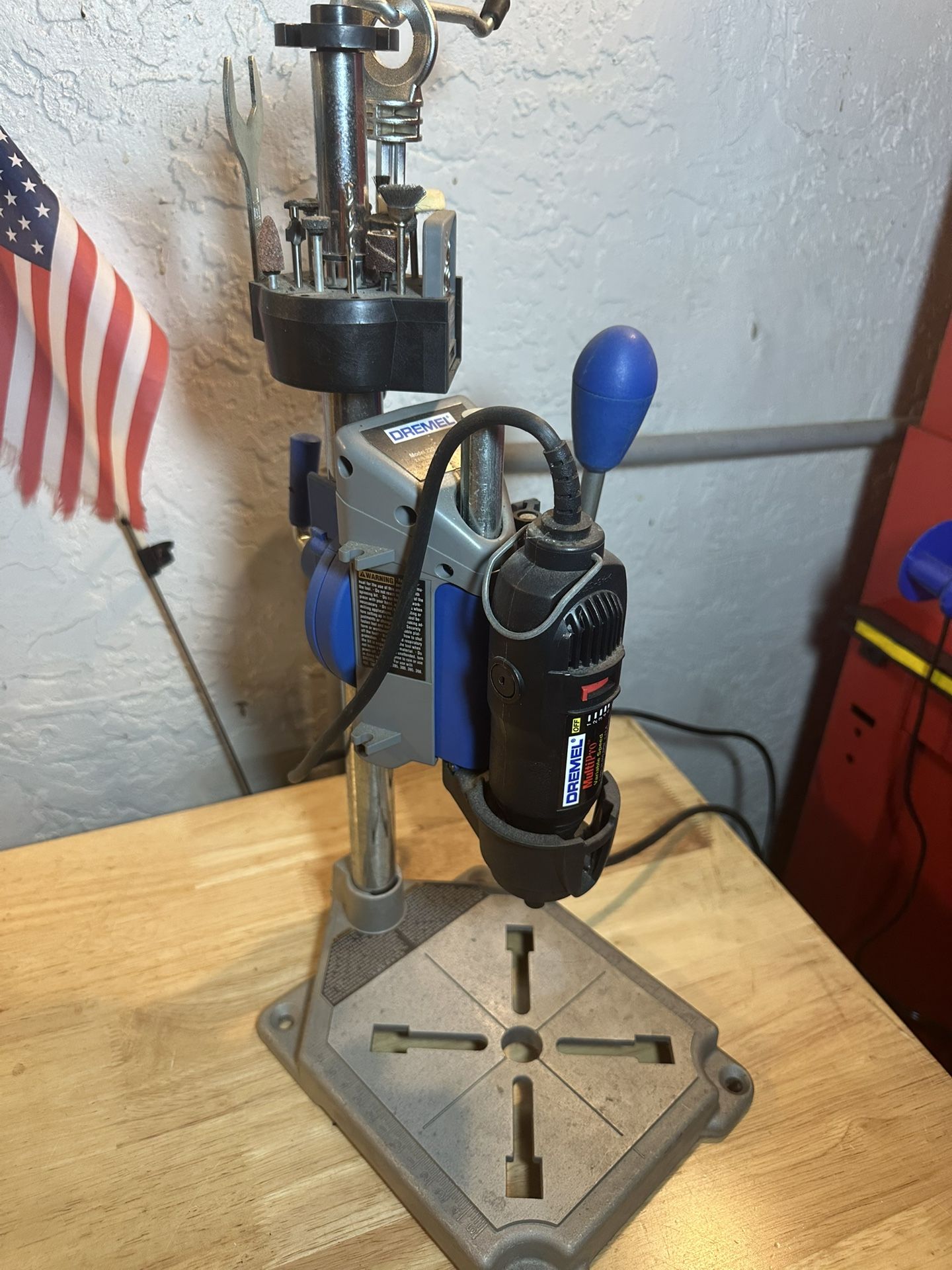 Dremel Tool And Drill Press Combo