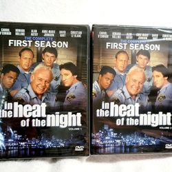 In The Heat Of The Night DVD Season 1 Volume 1 & 2